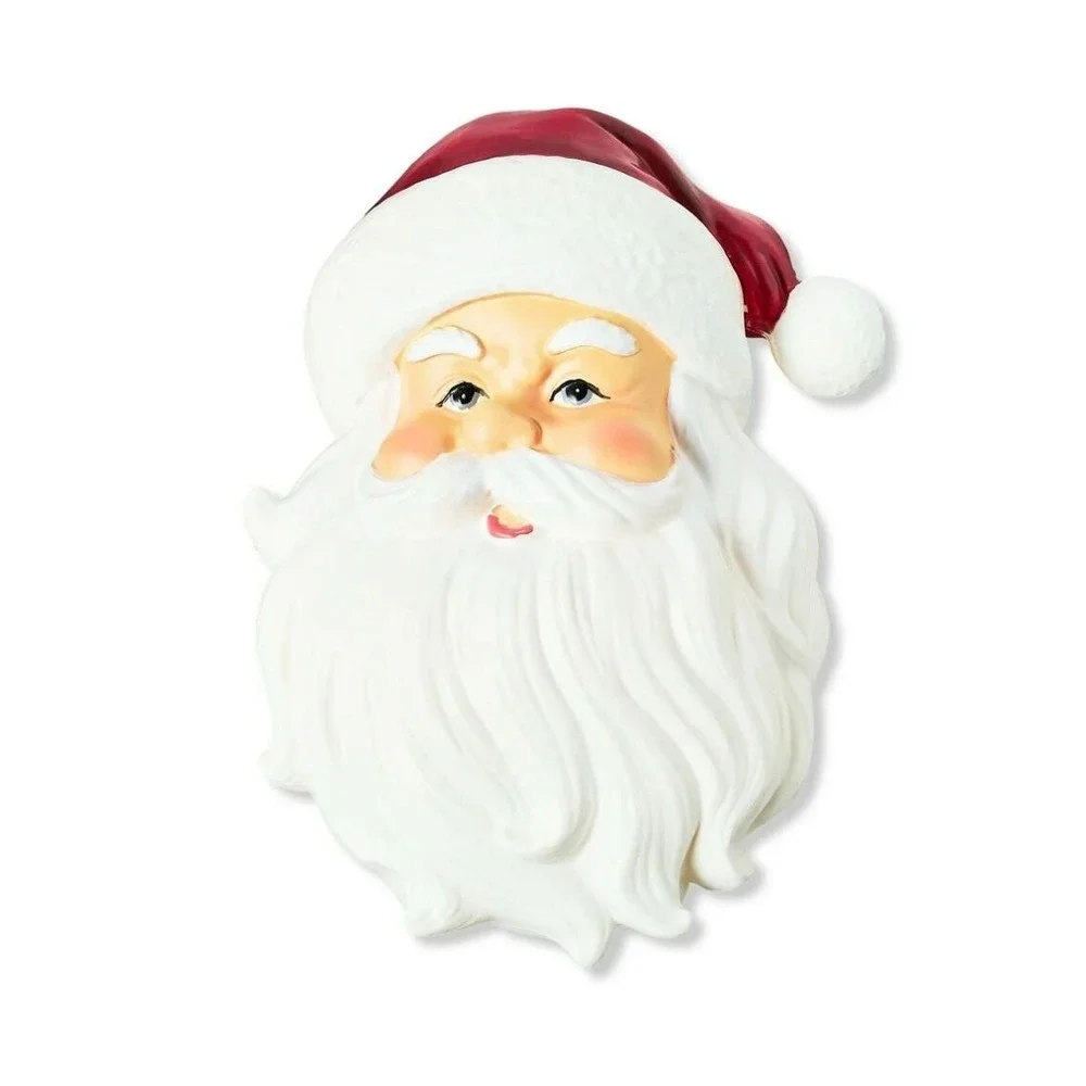 Holiday Time Santa Mini Tree Topper Lights Up 6
